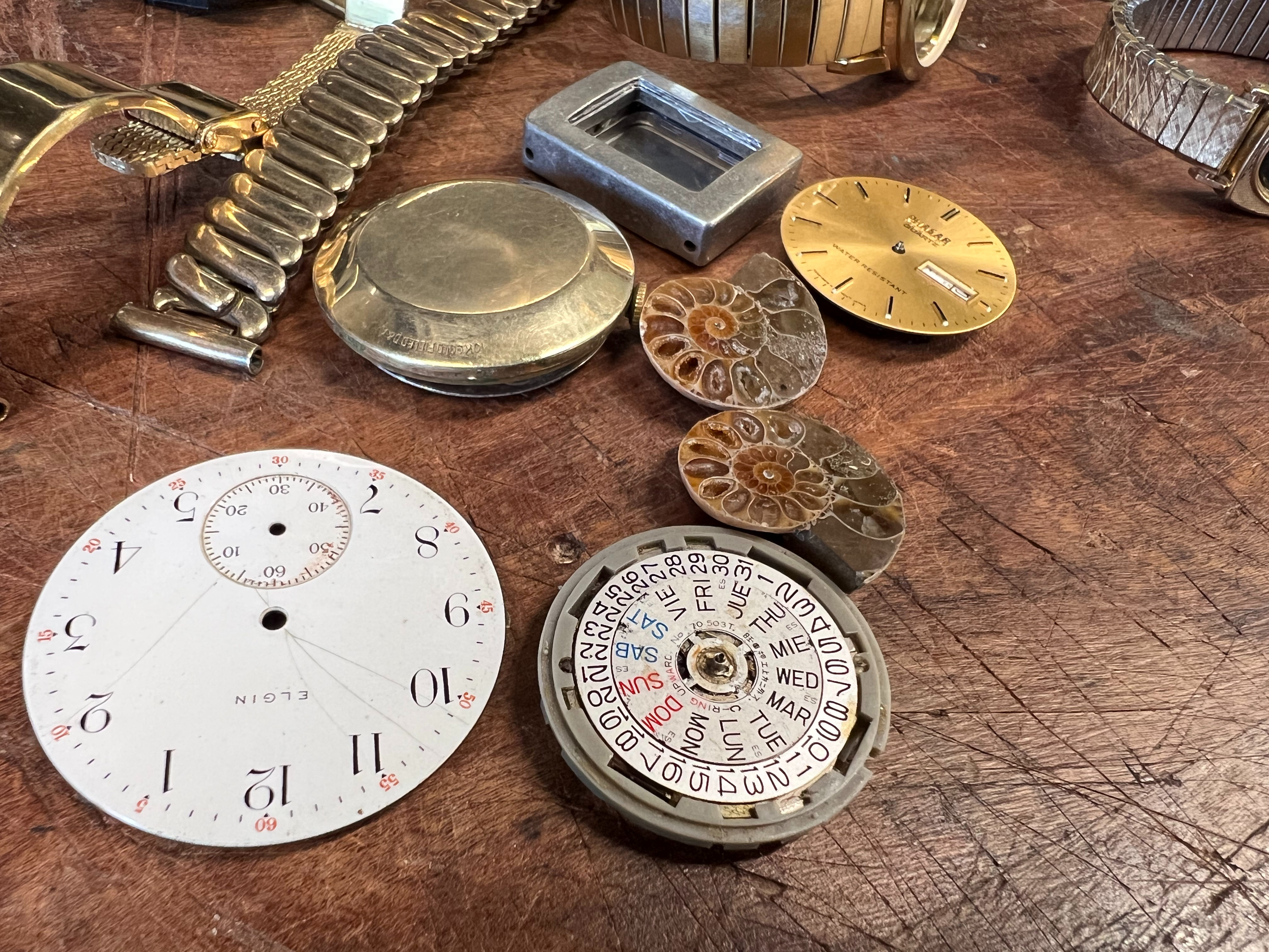 Watch dials and components