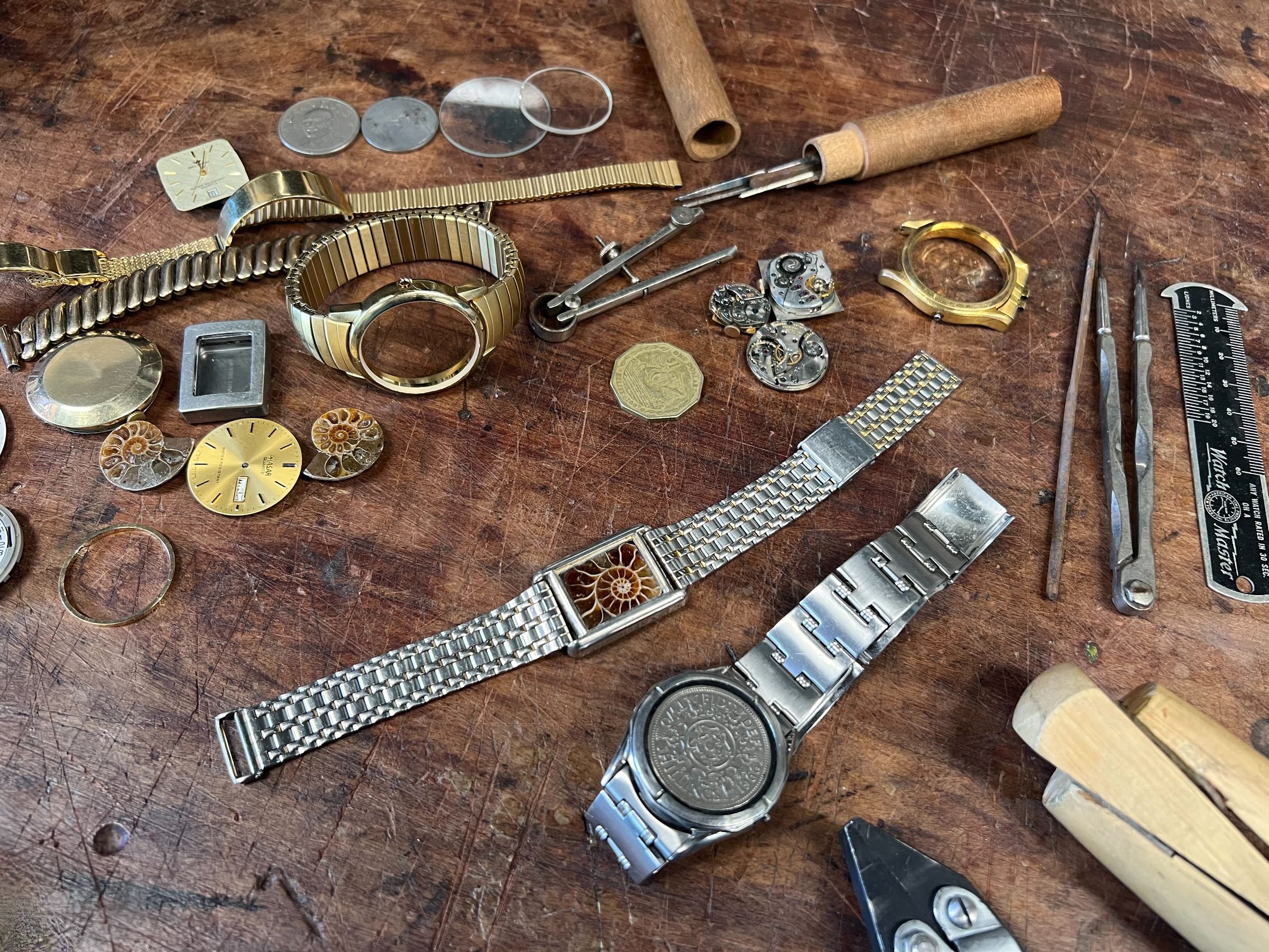 Unique handmade jewelry details